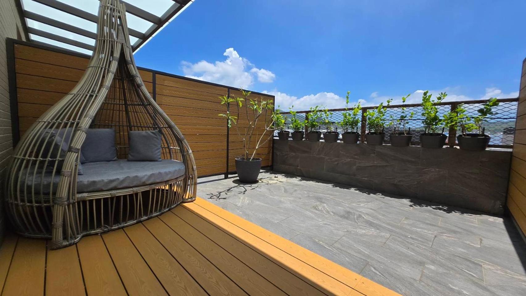 垦丁怡湾渡假酒店 Heng-ch'un 外观 照片 Composite wood